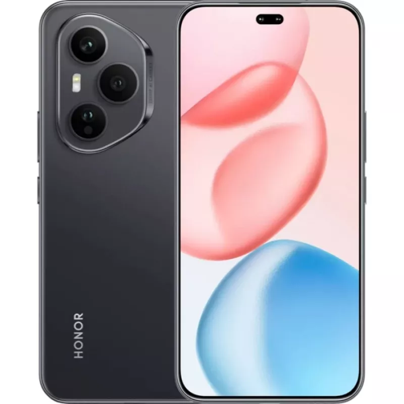 Honor 400 Pro 17 cm (6,7 collu) MagicOS 9.0 5G 12 GB 512 GB 5300 mAh Melns