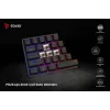 Mehāniskā spēļu tastatūra SAVIO MelnsOUT X2 BROWN 61 taustiņi 60% USB QWERTY RGB Outemu Brown