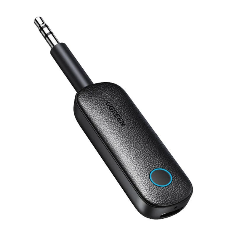 Bluetooth uztvērējs/raidītājs UGREEN CM403 — 3,5 mm ligzda, Bluetooth 5.0, 145 mAh baterija, melns