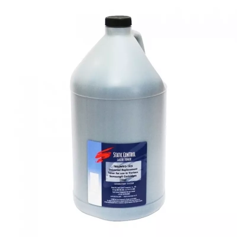 Tonera pulveris lāzerprinteriem, Samsung universāls XEROX melns 1 kg, uzpildes pulveris