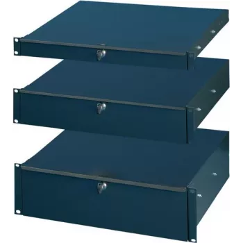 SCHROFF 19DRAWER 2U RAL7021 - Plauktu piederums (20110181)