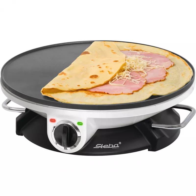 Steba CR 32 - kreppu plāksne - 1,2 kW - melna/balta