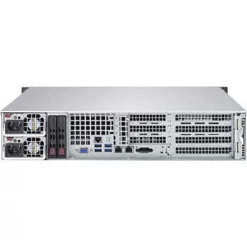 Super Micro Supermicro SC825M BTQC-R802WB - Rack - rack-mountable - 2U - verbessertes, erweitertes ATX - SATA/SAS - Hot-Swap 800 Watt - Melns (CSE-825MBTQC-R802WB)