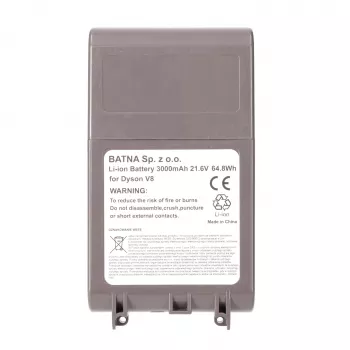 Dyson putekļsūcēja akumulators V8 21.6V 3000mAh