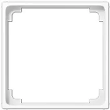Sienas slēdža rāmis Jung A 590 Z WW balts, termoplastiska, 50×50 mm