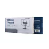 Grīdas TV statīvs GEMBIRD TVS-D75S-01 37–75 collu televizoriem, tērauds, regulējams augstums un slīpums, VESA 75x75–600x400, 40 kg ietilpība