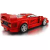 LEGO Speed Champions Ferrari F40 Supercar būvējams transportlīdzeklis rotaļlieta modelis automašīna 9+ gadus veciem zēniem un meitenēm ar vadītāja minifigūru bērnu guļamistabai