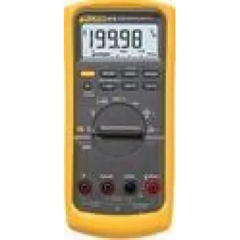 Fluke 87V. Platums: 98 mm, Dziļums: 52 mm, Augstums: 201 mm. Displeja cipari: 3,75 cipari (3947858)
