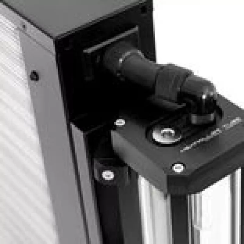 Radiatora cauruļu adapteris Watercool MO-RA IV Heatkiller Tube Adapter – melns
