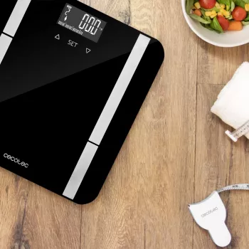 Cecotec | Viedie svari | Surface Precision 9450 Full Healthy | Maksimālā slodze 180 kg | Precizitāte 100 g | Melns
