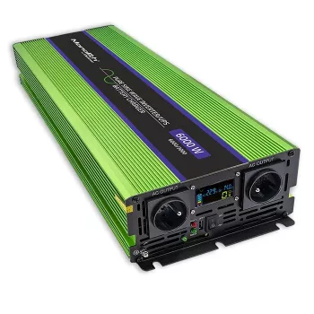 Auto invertors Qoltec Monolith 6000 W zaļš 12 V