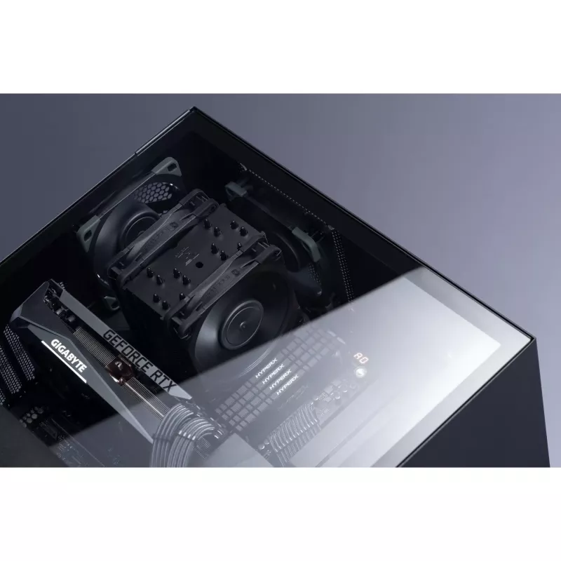 Noctua NH-U12A CHROMAX.Melns procesora dzesētājs