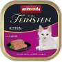 Mitrā kaķu barība animonda Vom Feinsten paplātē 100 g — Junior jēra, proteīns 10%, tauki 7%, mitrums 80%