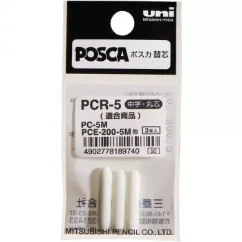 Rezerves uzgaļi marķieriem POSCA UNI PC-5M 3x – rezerves uzgaļi marķieriem PC-5M, 3 gab. iepakojumā