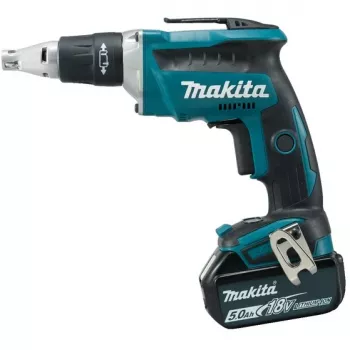 Makita DFS452RTJ - skrūvgriezis - bezvada - 1/4 inch sešstūra uzgalis - 2 baterijas - 18 V