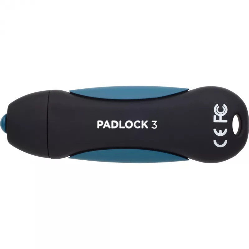 CORSAIR Flash Padlock 3 128GB drošs USB 3.0 zibatmiņa ar tastatūru un drošu 256 bitu aparatūras AES šifrēšanu
