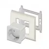 Strāvas kontaktligzda DELOCK CEE 7/3 (E tips) balta, 250 V, 16 A, 4000 W