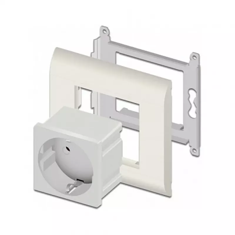Strāvas kontaktligzda DELOCK CEE 7/3 (E tips) balta, 250 V, 16 A, 4000 W