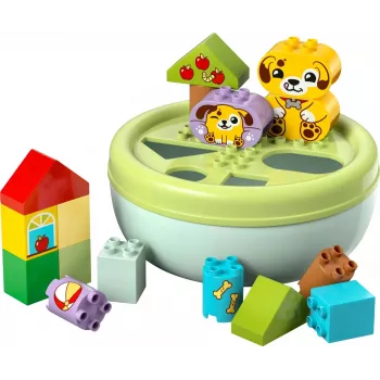 Konstrukciju rotaļlieta LEGO DUPLO Formu šķirotājs Kucēna māja 10441, 17 gabali, vecumam no 1½ līdz 5 gadiem