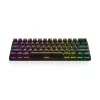 Mehāniskā spēļu klaviatūra STEELSERIES Apex Pro Mini Wireless — 60% formas faktors, USB + RF bezvadu + Bluetooth, QWERTY US, melna