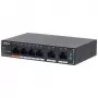 Dahua Technology SG4006P tīkla komutators pārvaldīts L2 Gigabit Ethernet (10/100/1000) Power over Ethernet (PoE) melns