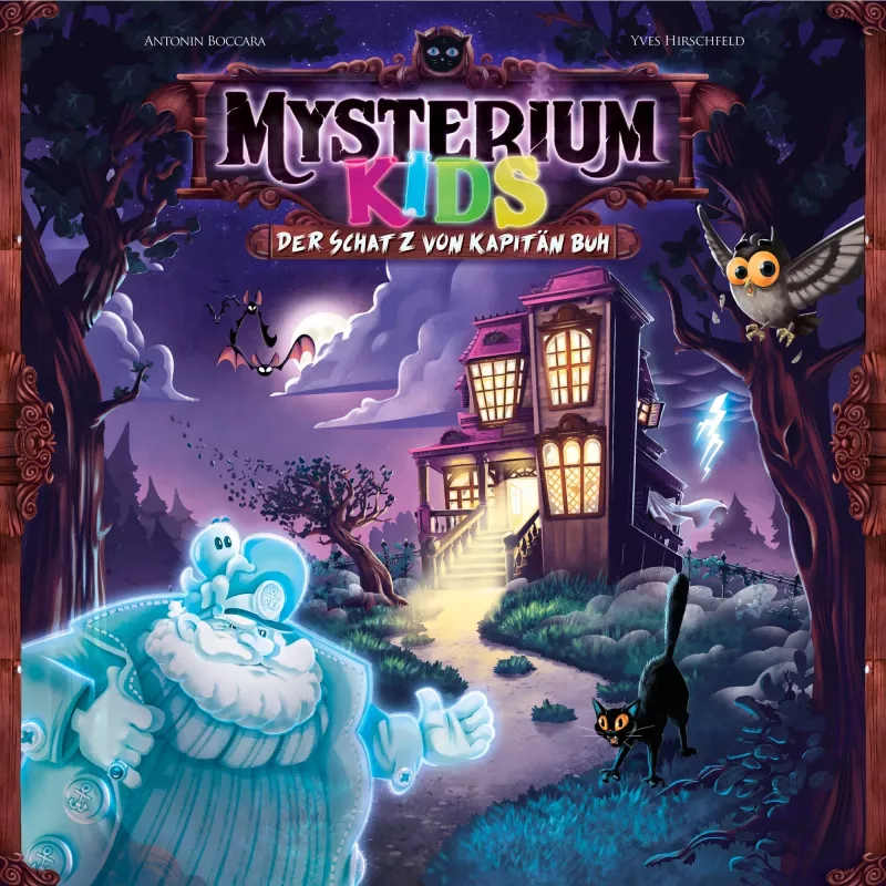 Mysterium Kids: Der Schatz of captain Buh, galda spēle