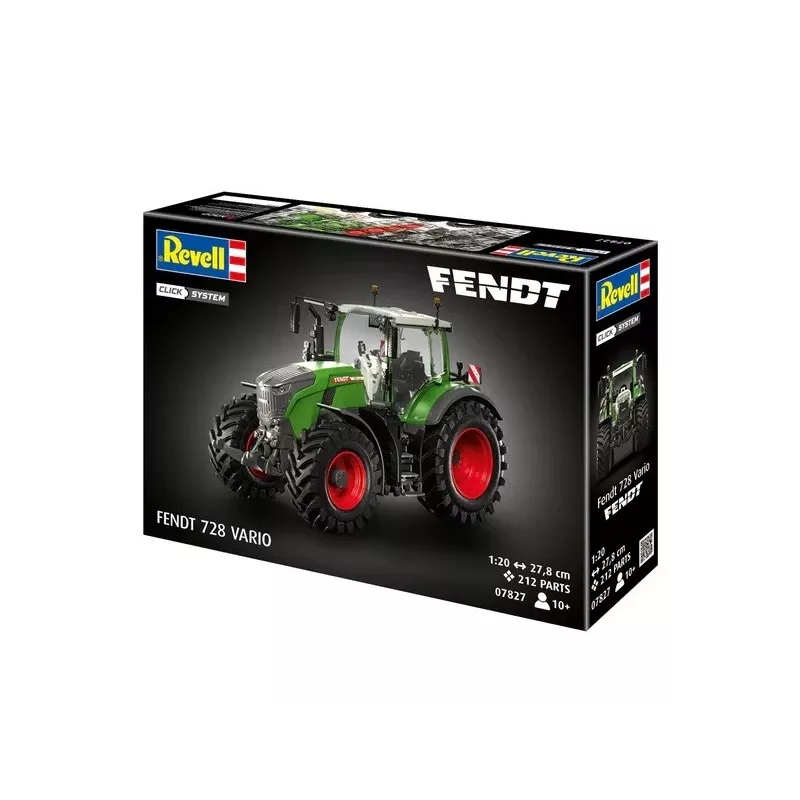 Plastmasas modelis Traktors Fendt 728 Vario