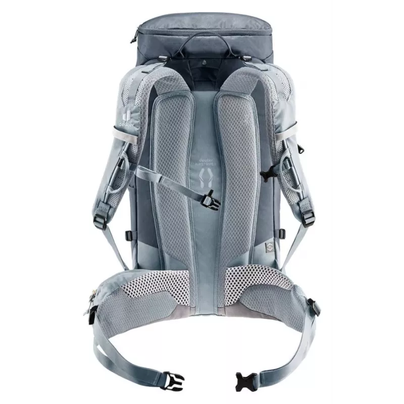 Pārgājienu mugursoma DEUTER Trail 32 EL melns-slāneklis — 32 L ietilpība, ergonomiska muguras sistēma