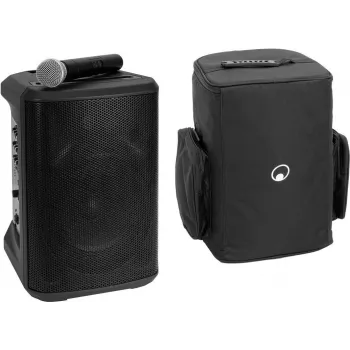 Portatīvais PA skaļrunis Omnitronic PORTY-8A 8 collu, 200 W, bezvadu