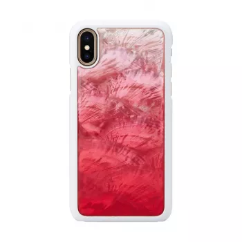 Telefona maciņš iKins iPhone XS / iPhone X — Pink Lake balta aizsargapvalks