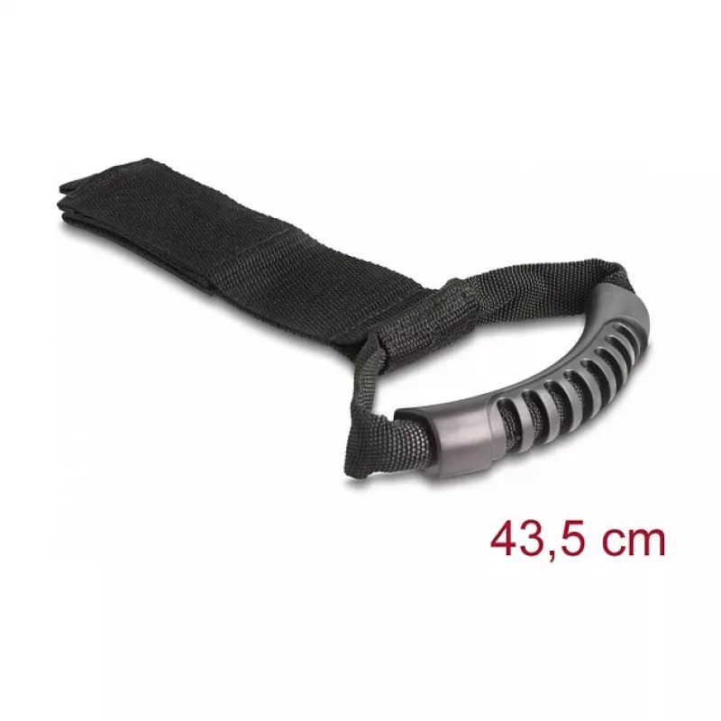 DeLOCK nēsāšanas siksna G 435 x P 50 mm melna 2 gab.