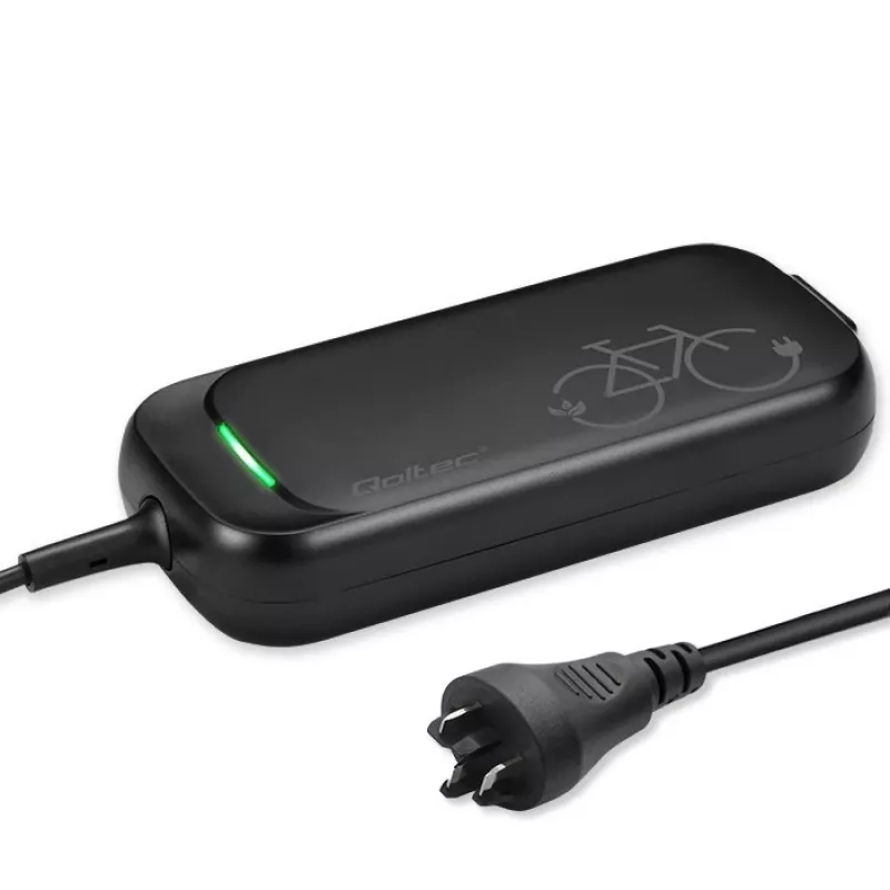 Lādētājs QOLTEC elektriskajam velosipēdam Bosch 50762 36V/42V 2A