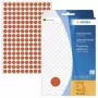 HERMA - pastāvīgās līmlapiņas - Sarkana - 8 mm Apaļas 5632 uzlīme(s) (32 loksnes x 176) (2212)
