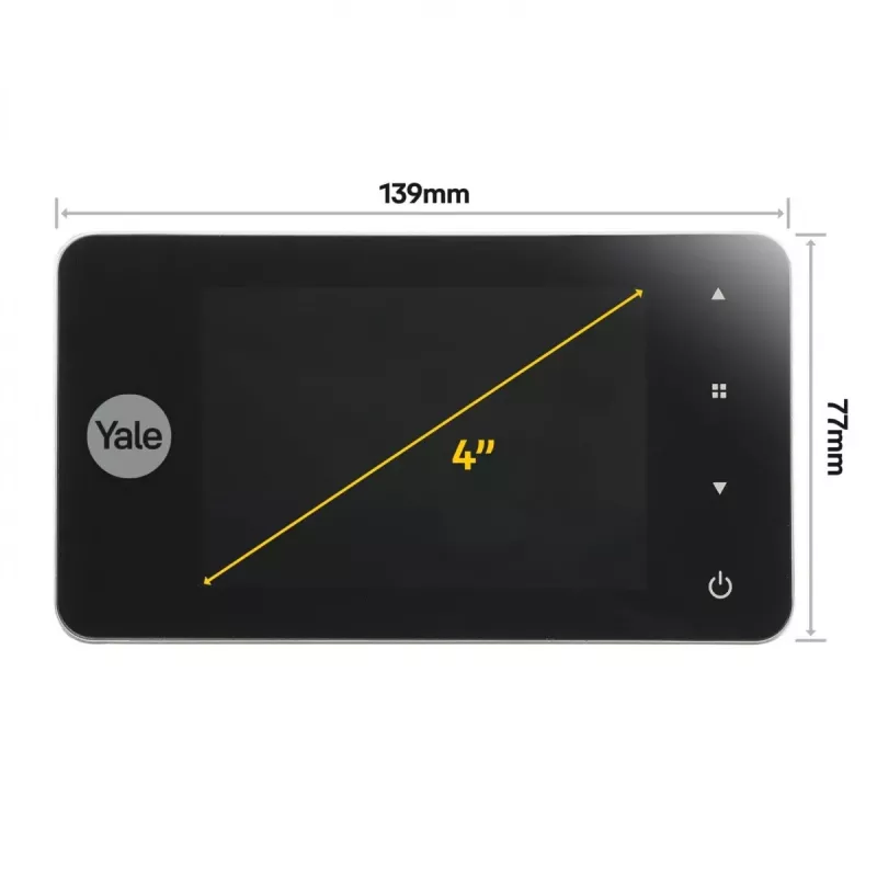 Yale 45-4500-1440-00-6011 digitālais durvju skats