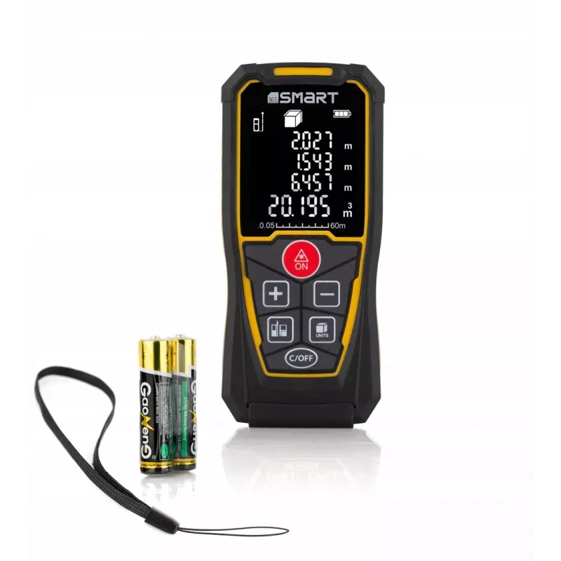 Lāzera attāluma mērītājs Smart 06-01060 no Smart — rokas lāzera attāluma mērītājs