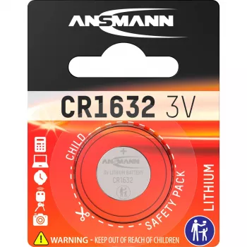ANSMANN 1516-0004 Button cell CR1632 3V Lithium