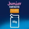 Mitrā kaķu barība Purina Nestlé Felix Fantastic Junior 85 g paciņa — vista, 77,5% mitrums, 13,5% olbaltumvielas