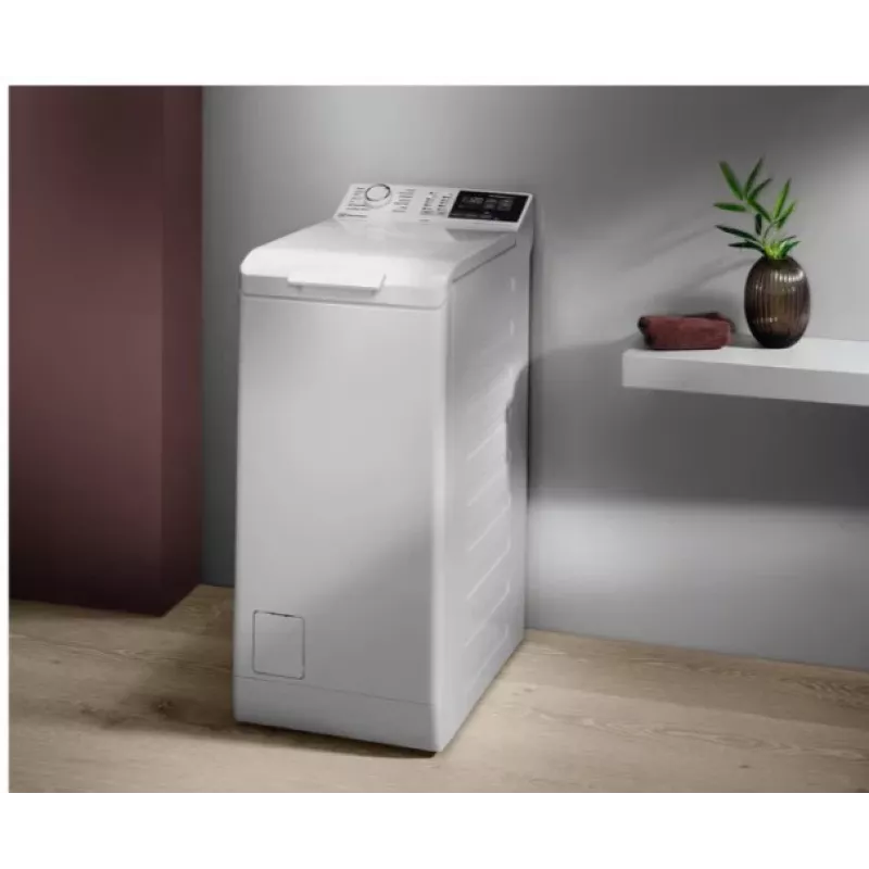 Augšējās ielādes veļas mašīna Electrolux EW6TN4062P, 6 kg, 1000 apgr./min, 40 L ciklā, 890x400x600 mm, balta