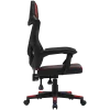 Canyon MCH01 - Flow - ergonomisks spēļu krēsls - melns un sarkans