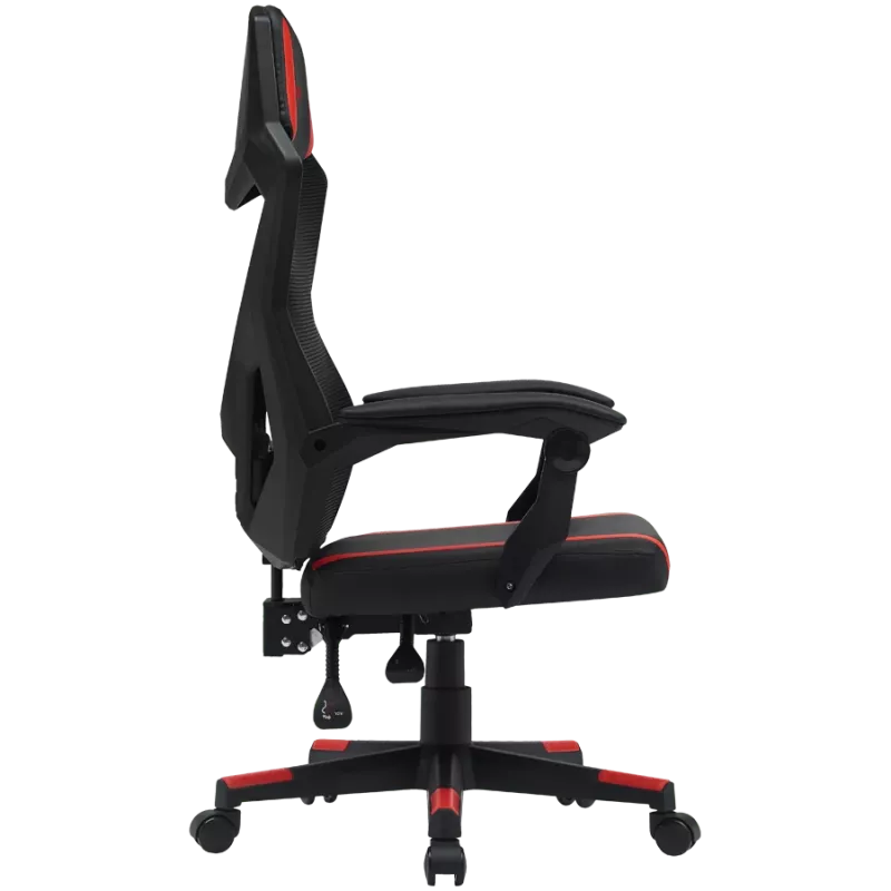 Canyon MCH01 - Flow - ergonomisks spēļu krēsls - melns un sarkans