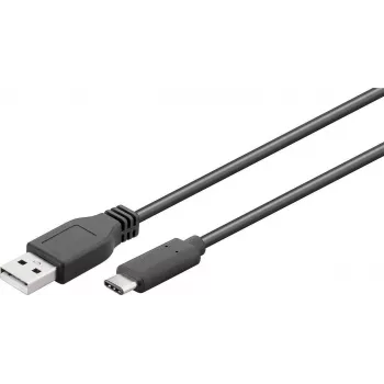 Wentronic 55469 USB kabelis melns