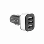 Sbox automašīnas lādētājs CC-331B 3.1A melns/pelēks