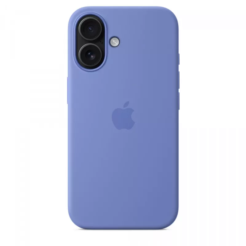iPhone 16 Silikona maciņš ar MagSafe - Zilganviolets
