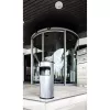 Miskaste Durable 333023 17 l apaļa metāla sudraba