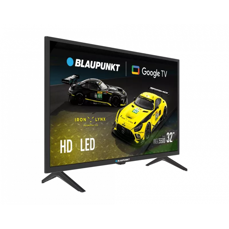 Blaupunkt LED televizors | 32WGC5500S | 32 | Viedais televizors | Google TV | HD | Melns