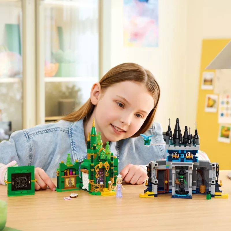LEGO būvkomplekts Wicked 75689 — Smaragda pilsētas un Kiamo Ko pils spēļu komplekts