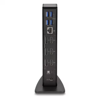 DeLOCK USB Type-C trīskāršā displeja dokstacija 4K USB centrmezgls LAN audio PD 96 W