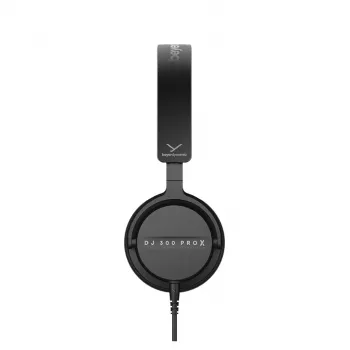 Austiņas, kas aizsedz ausis, Beyerdynamic DJ 300 Pro X — slēgta tipa, vadu, paredzētas DJ monitorēšanai, 45 mm draiveri, 48 Ω, 5–35 kHz