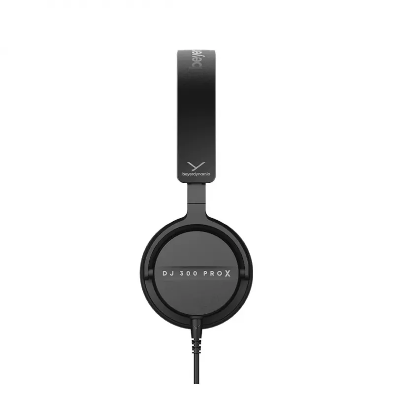Austiņas, kas aizsedz ausis, Beyerdynamic DJ 300 Pro X — slēgta tipa, vadu, paredzētas DJ monitorēšanai, 45 mm draiveri, 48 Ω, 5–35 kHz