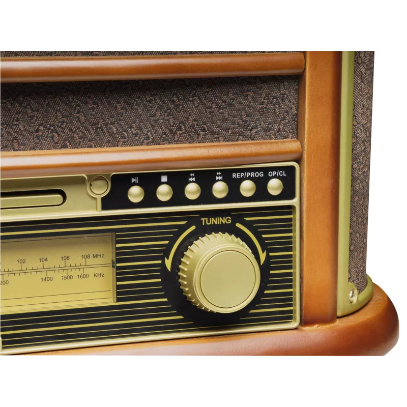 DENVER MCR-50 MK3 pastiprinātājs, kasešu/CD/MP3 atskaņotājs, digitālais atskaņotājs, skaņuplašu atskaņotājs, radio, digitālais ierakstītājs, 5W